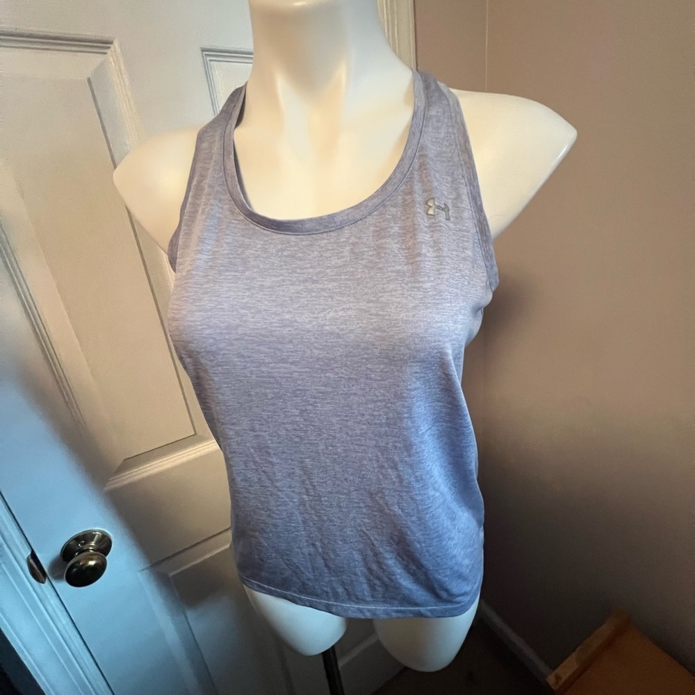 Underarmour blue racerback workout tank